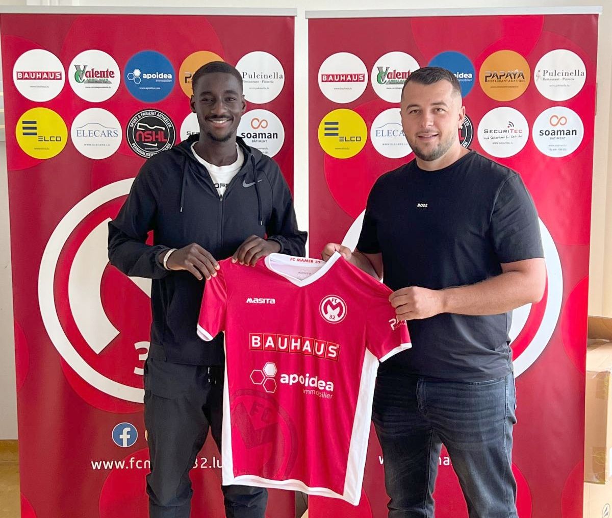 El-Hadj Soukouna signe à Mamer