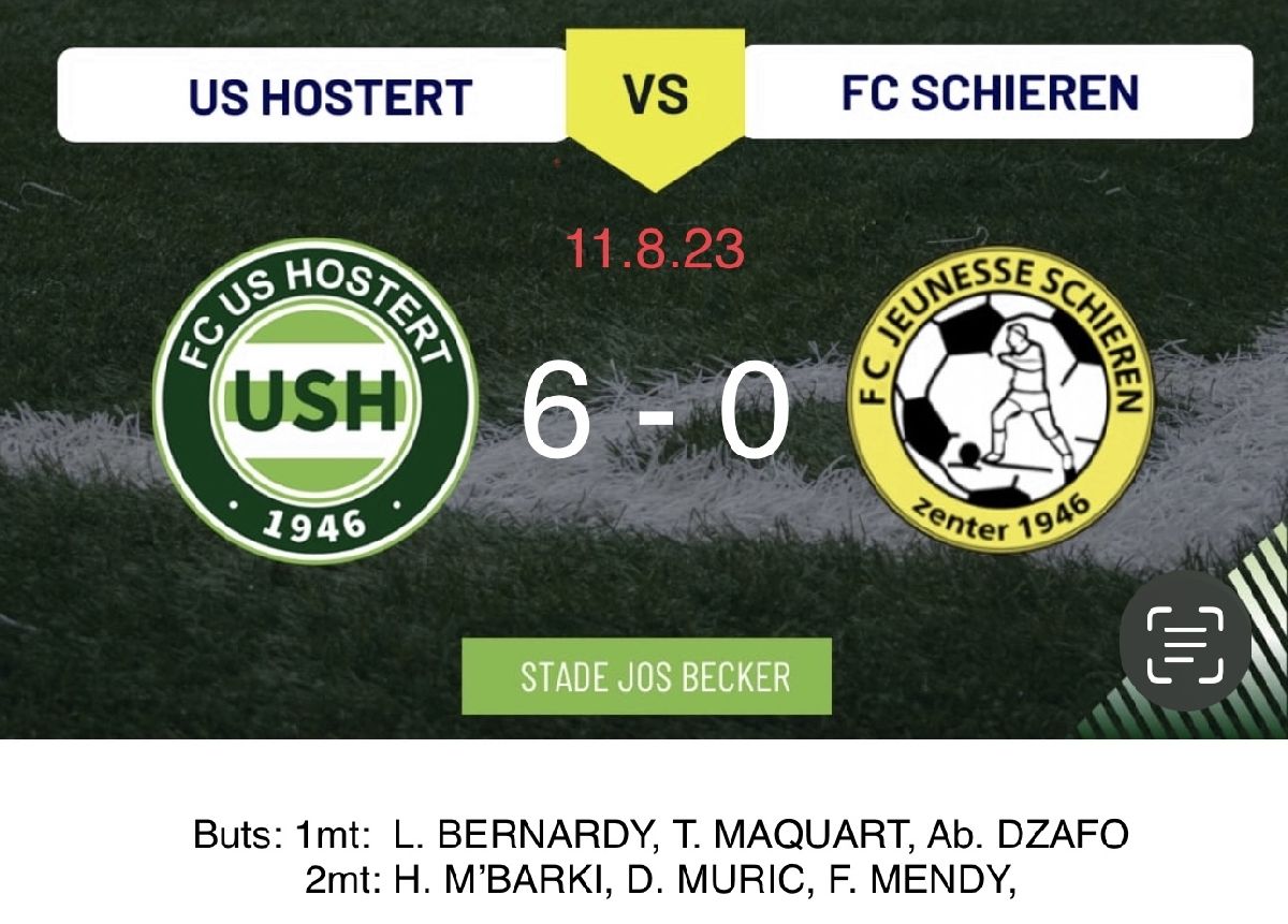 6 Goler fir den USH am leschten Testmatch 