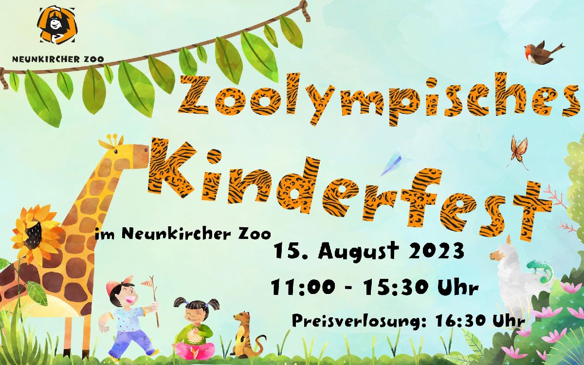 Erinnerung: Judo beim zoolypischen Kinderfest im Neunkircher Zoo am 15. August Erinnerung: Judo beim zoolypischen Kinderfest im Neunkircher Zoo am 15. August