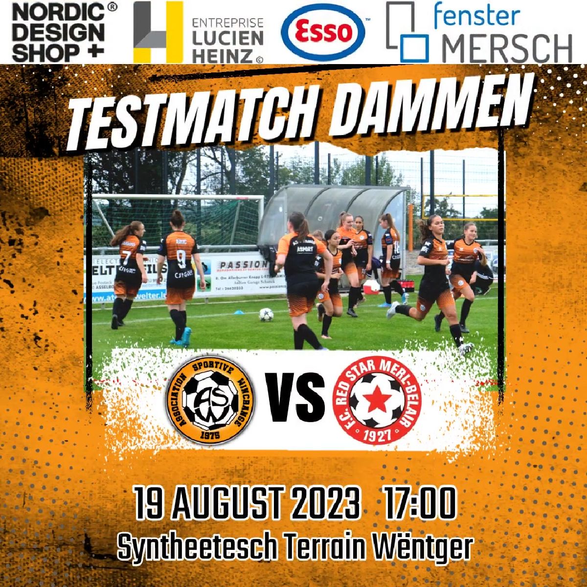 Dammen Frëndschaftsmatch