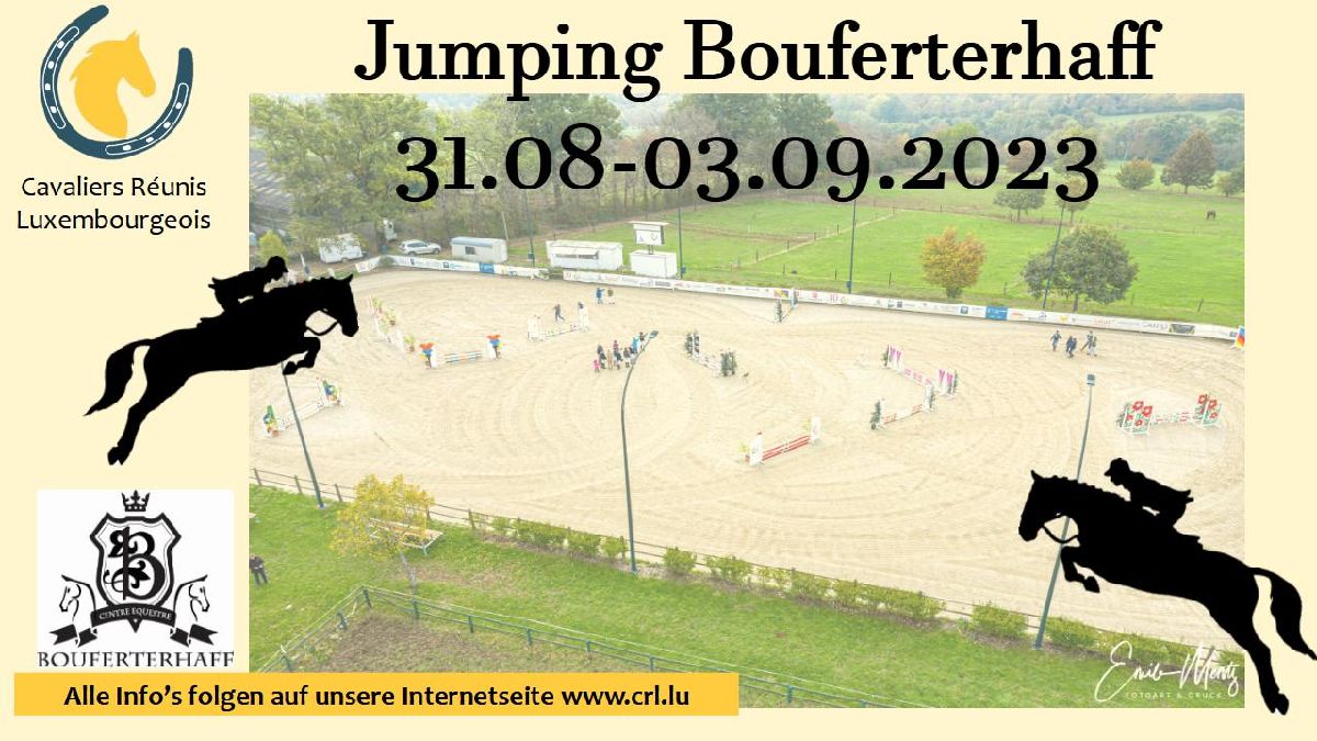 Nennungsschluss Springturnier LaLux Jumping Bouferterhaff 31.08.-03.09.23