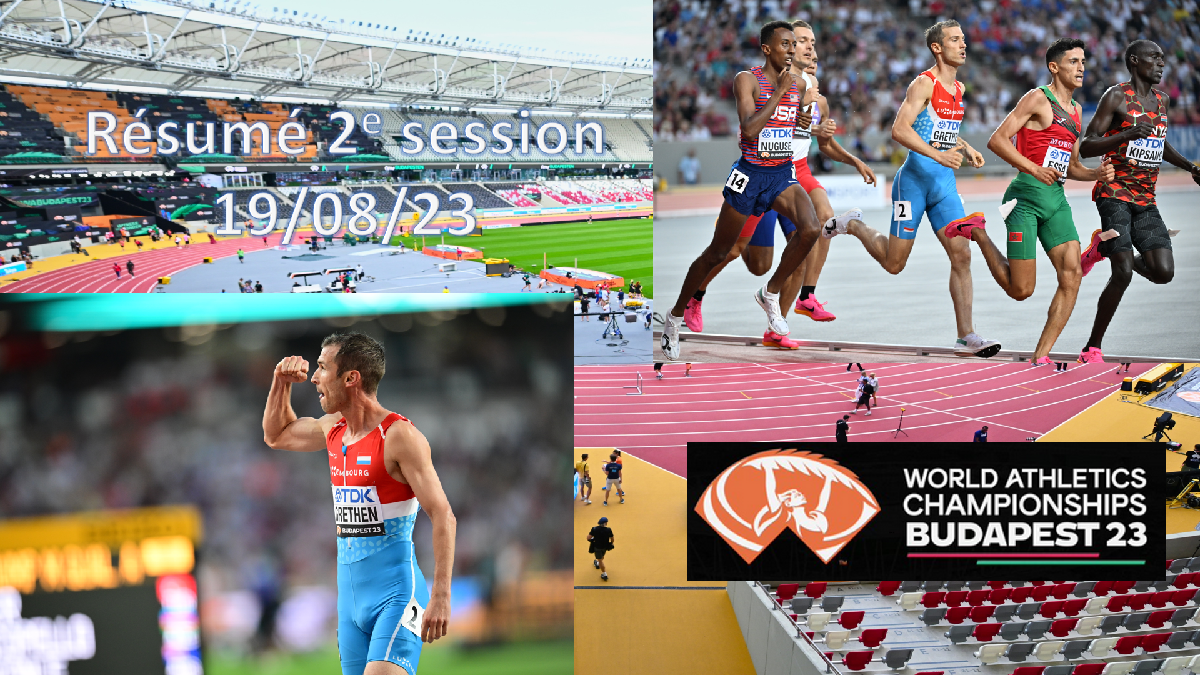 Championnats du Monde de Budapest: Charles Grethen en demi-finale du 1500m