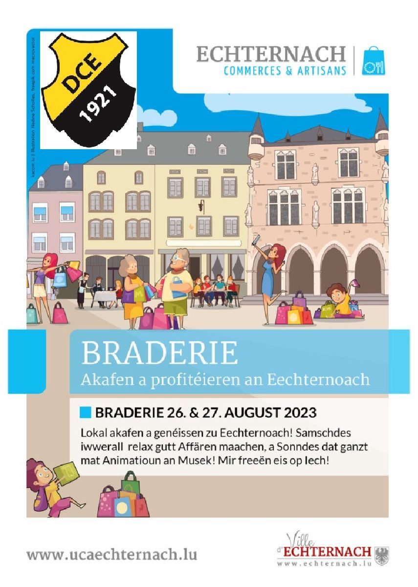 Braderie zu Iechternach