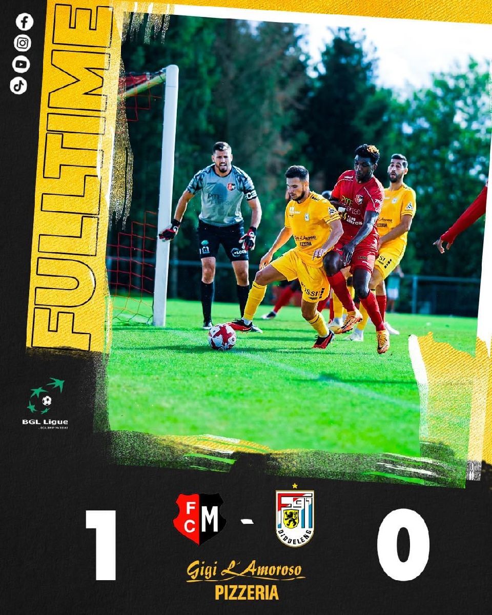 FC Mondercange - F91 Diddeleng 1-0 (1-0)