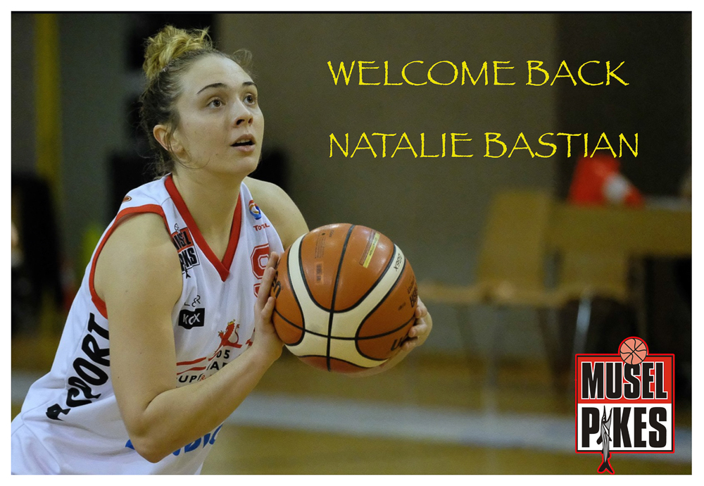 WELCOME BACK NATALIE BASTIAN WELCOME BACK NATALIE BASTIAN