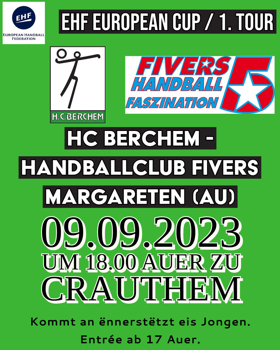 EHF European Cup / 1. Tour