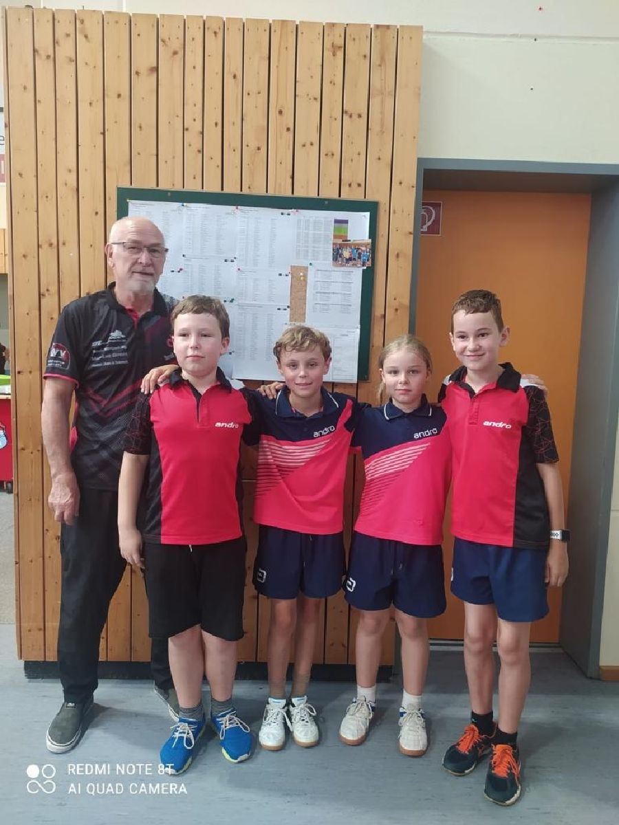 Leonard Minör belegt den 3. Platz beim 1. TTVSA Junior Cup