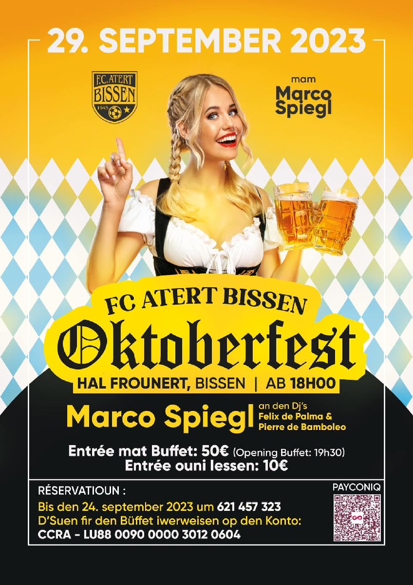 Oktoberfest - 29 September 2023