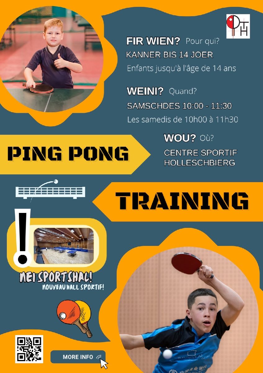 Schnuppertraining fir Kanner / Entraînements de découverte pour enfants Schnuppertraining fir Kanner / Entraînements de découverte pour enfants