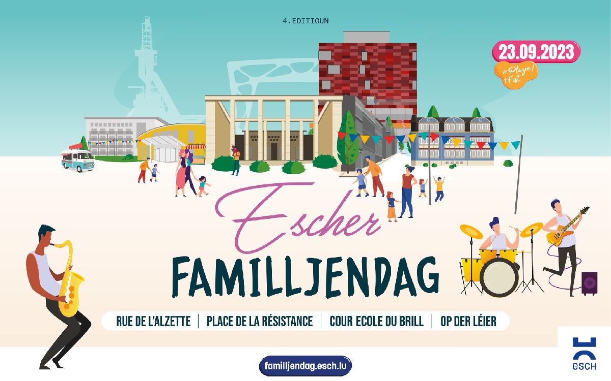 Escher Familljendag, Op der Leier Samedi 23 Septembre 2023 