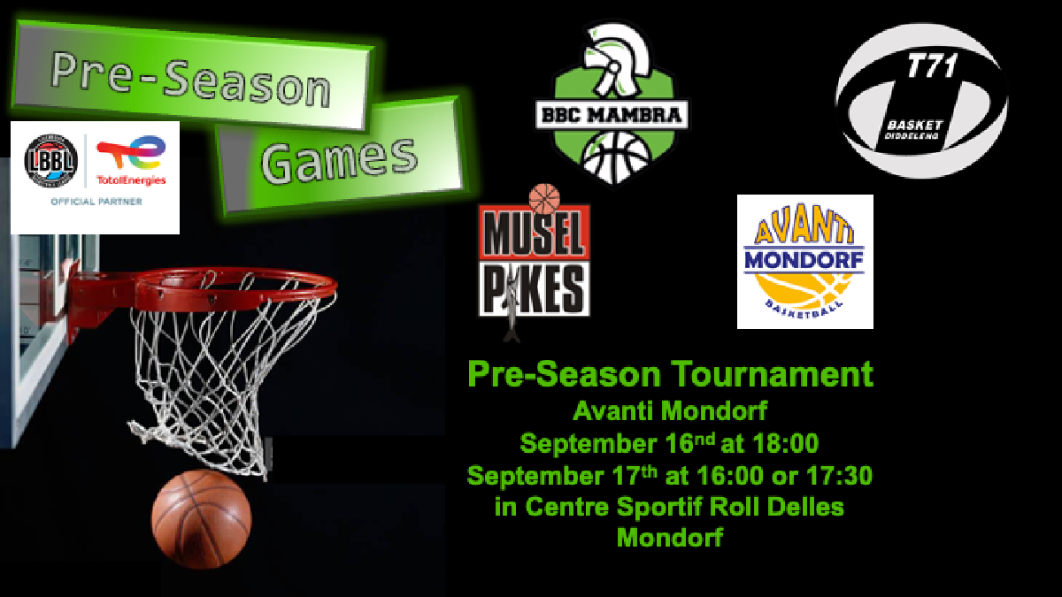 Pre-Seasons Tournament Avanti Mondorf