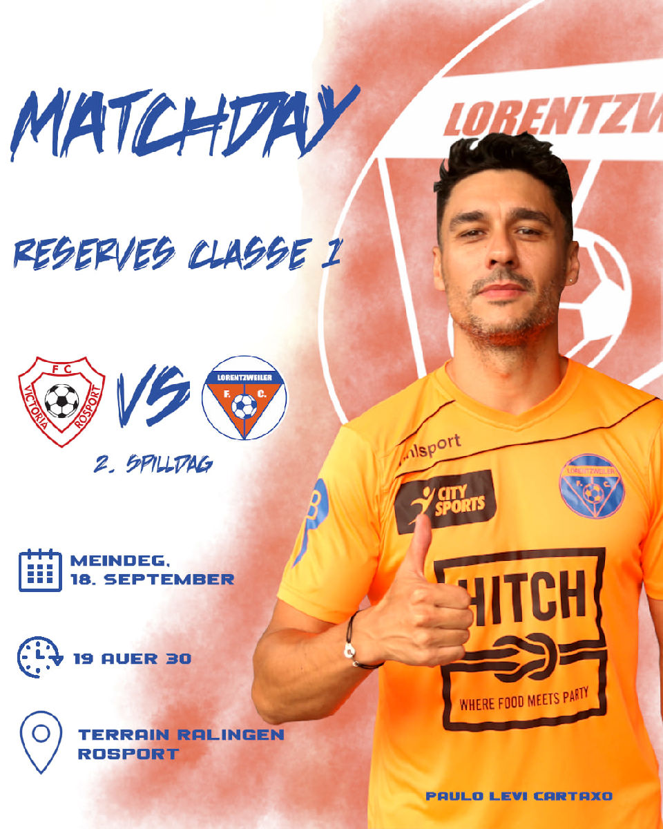 Weekend Review + Réserves Classe 1 - Matchday 2 Weekend Review + Réserves Classe 1 - Matchday 2