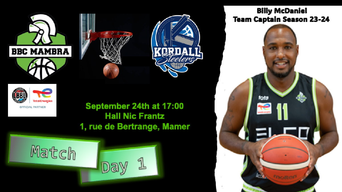 Match Day 1 LBBL League