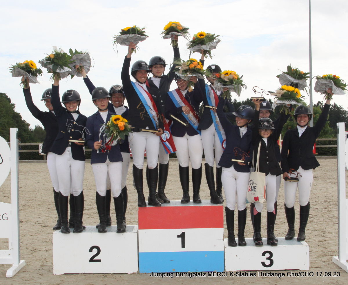Unsere CRL Meister im Springen 2023