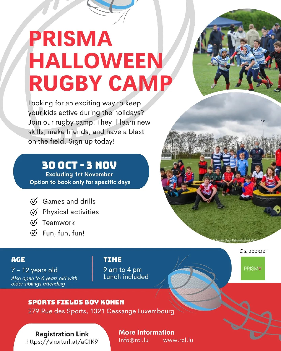 Halloween Rugby Camp