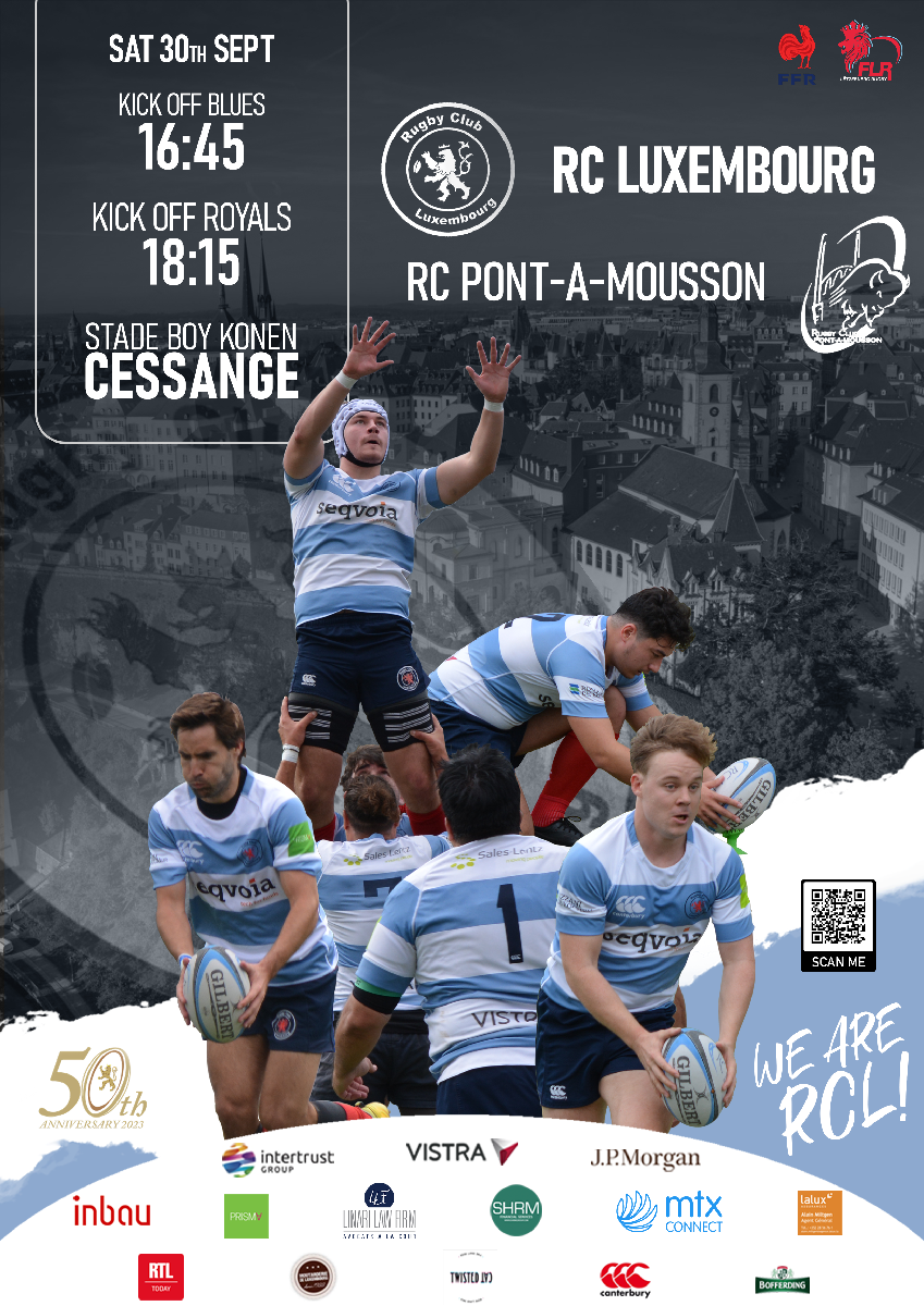 RCL 1st XV v Pont-à-Mousson