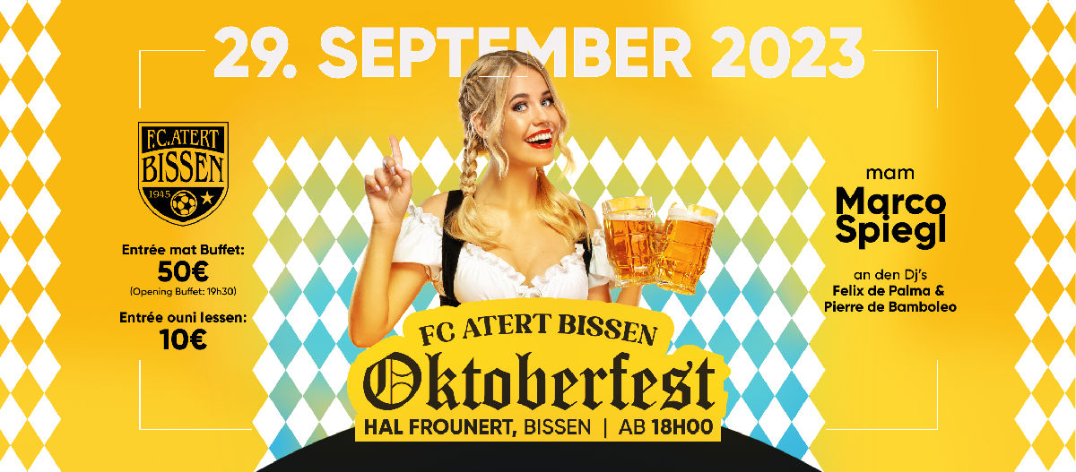 Oktoberfest FC Atert Bissen - LIVE ON STAGE - Marco Spiegl aus Tirol