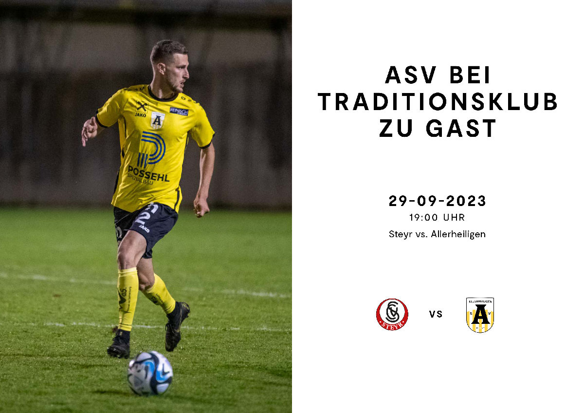 Gastspiel bei Absteiger Vorwärts Steyr
