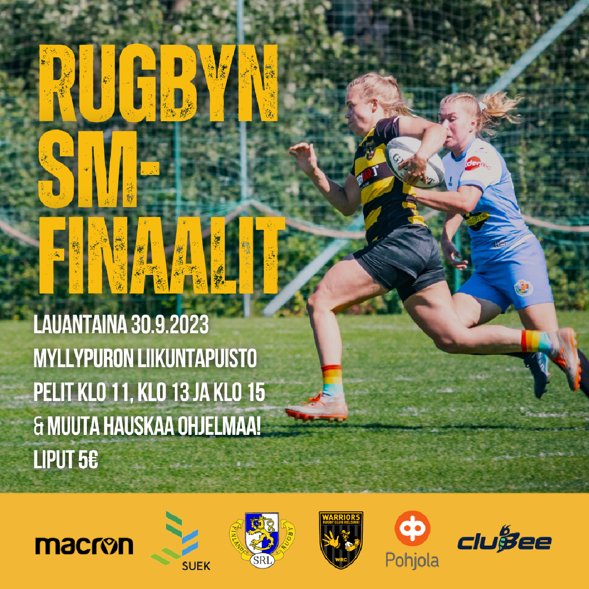 Rugbyn finaalipäivä 2023 - Finnish Rugby Finals Day 2023