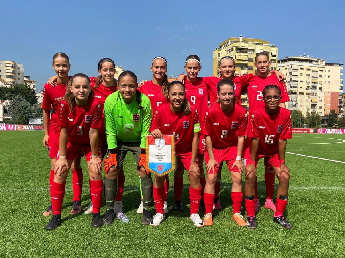 UNE DÉFAITE 1-3 DANS LE DEUXIÈME MATCH POUR NOS U15 LÉIWINNEN