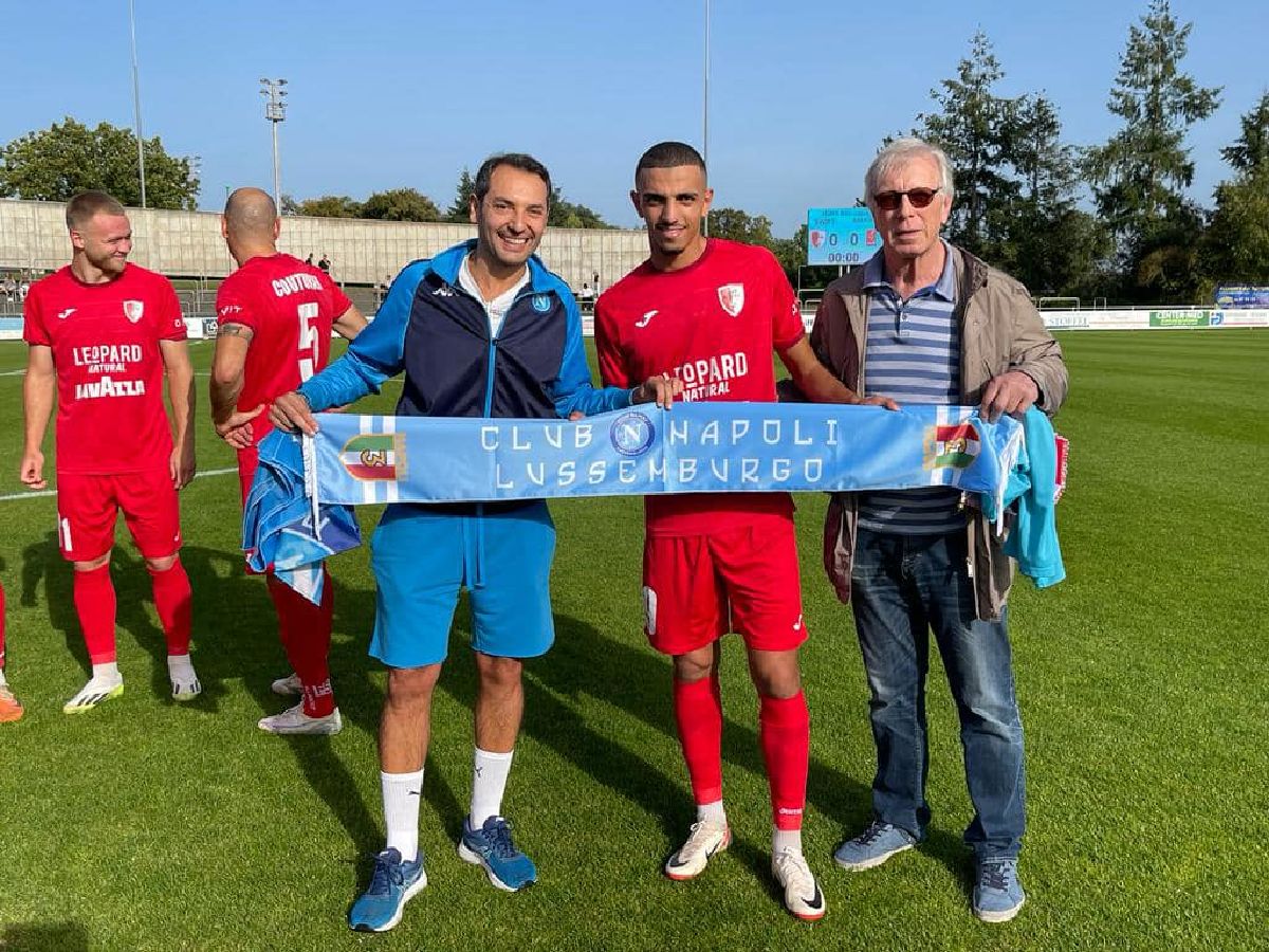 Karim Zedadka vum Club Napoli Lussemburgo geéiert! 