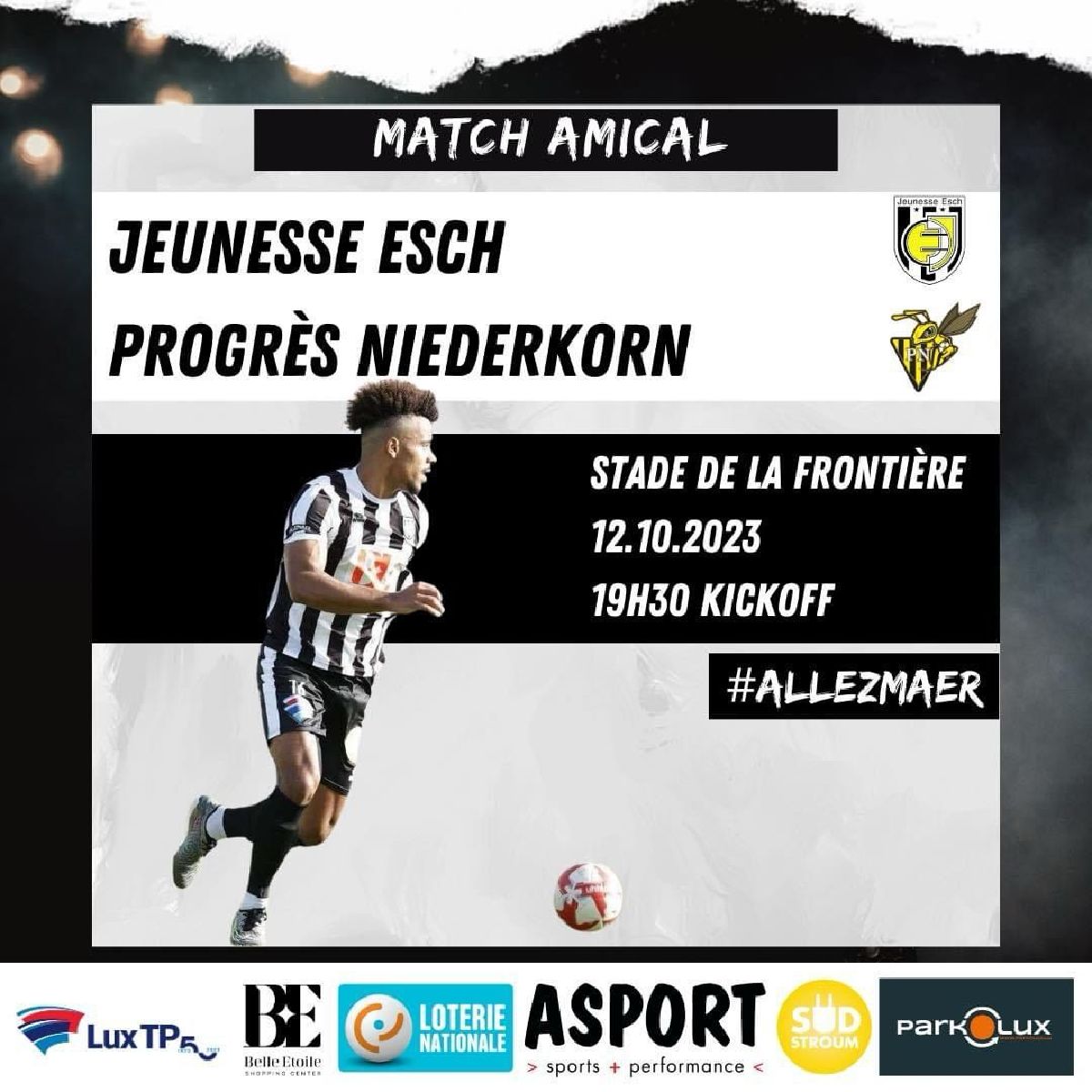 Frëndschaftsmatch géint de Progrès