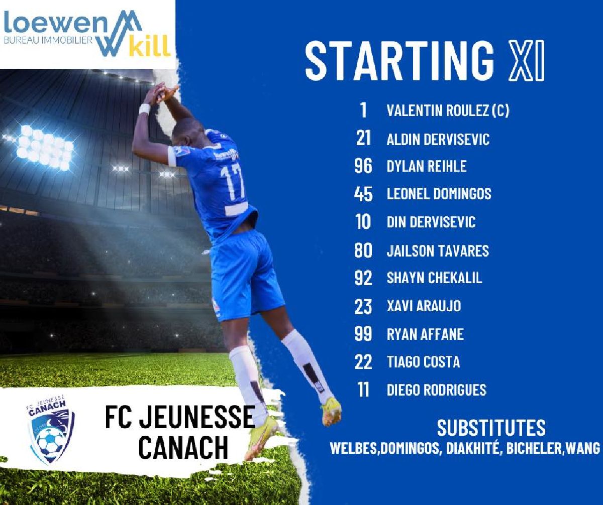 Ons Equipe fir den Mëtten geint den FC Mamer 32