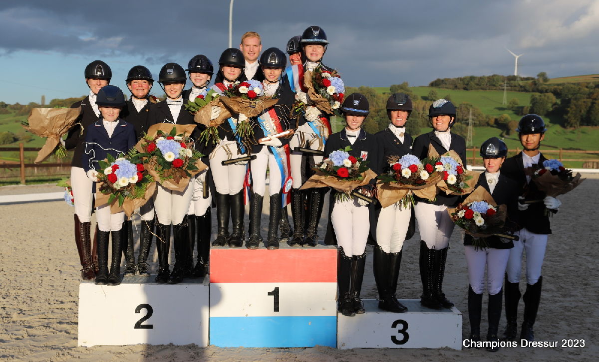 Unsere CRL Meister in der Dressur 2023