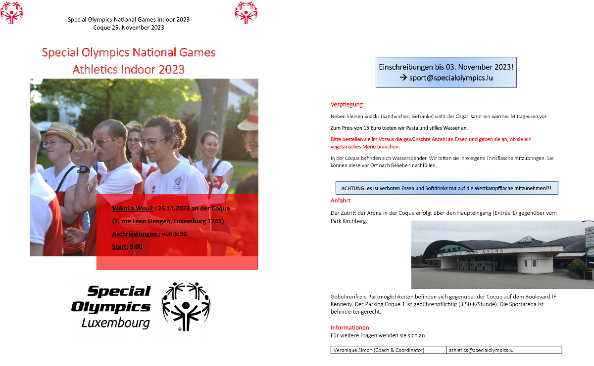 NG Athletics - 25.11.2023 Coque Kirchberg