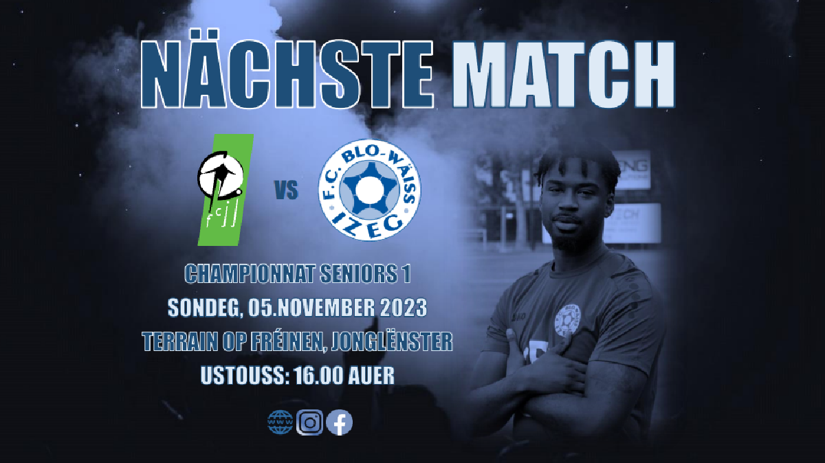 AUSWÄERTSMATCH ZU JONGLËNSTER