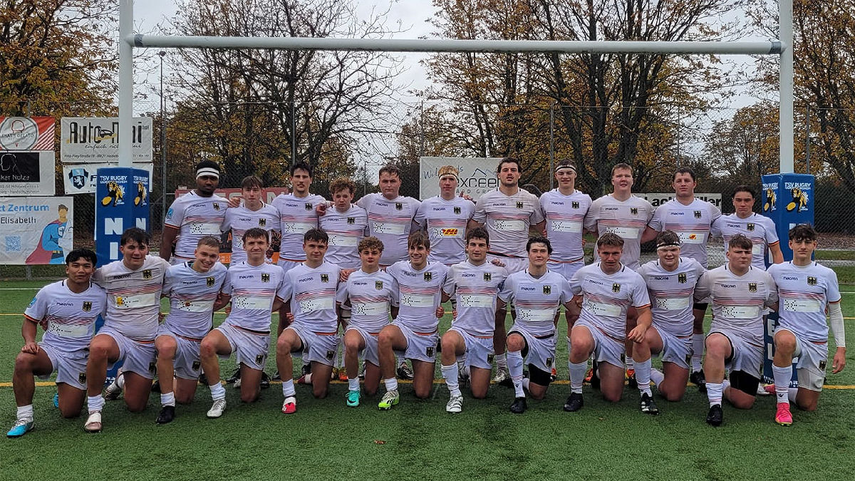 RUGBY DEUTSCHLAND Deutsche U19Junioren mit Kantersieg gegen Schweden