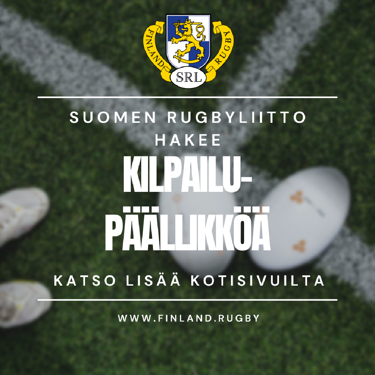 Suomen Rugbyliitto etsii kilpailupäällikköä