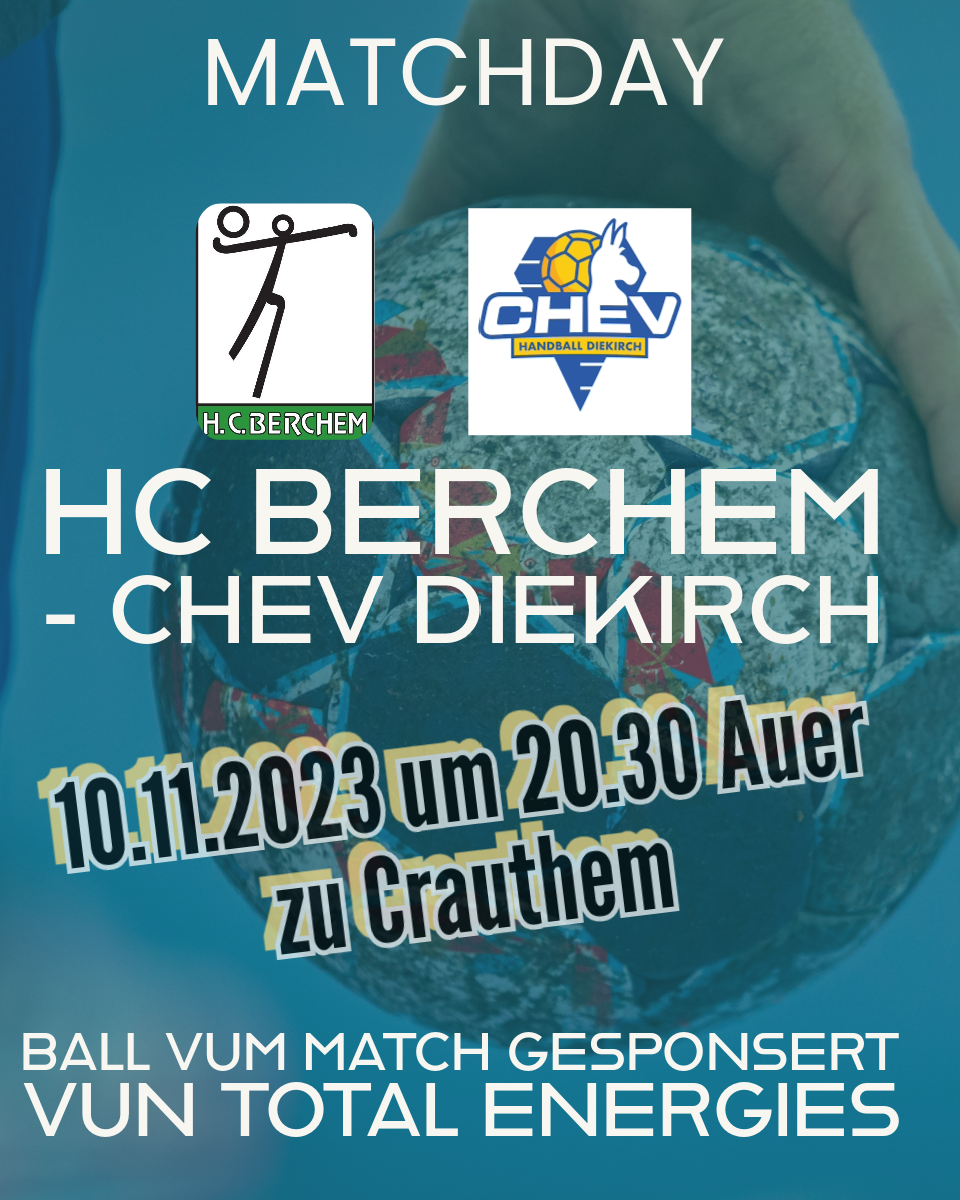 Matchday HCB-CHEV