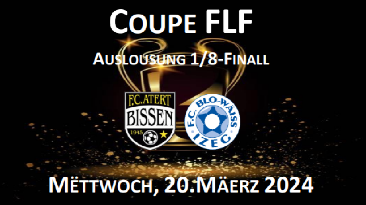 AN DER AACHTELSFINALL OP BIISSEN AN DER AACHTELSFINALL OP BIISSEN