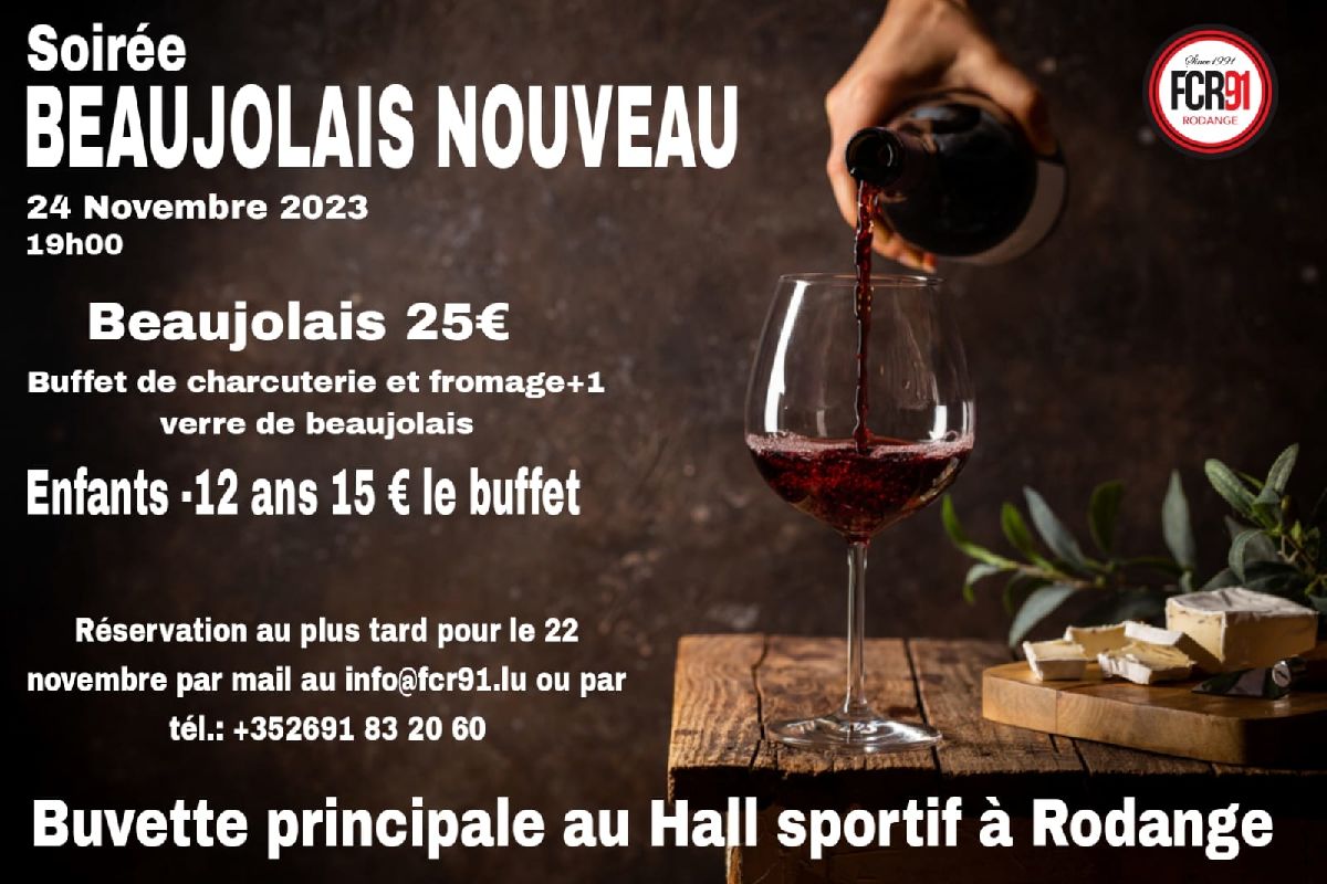 [EVENT] Soirée Beaujolais Nouveau