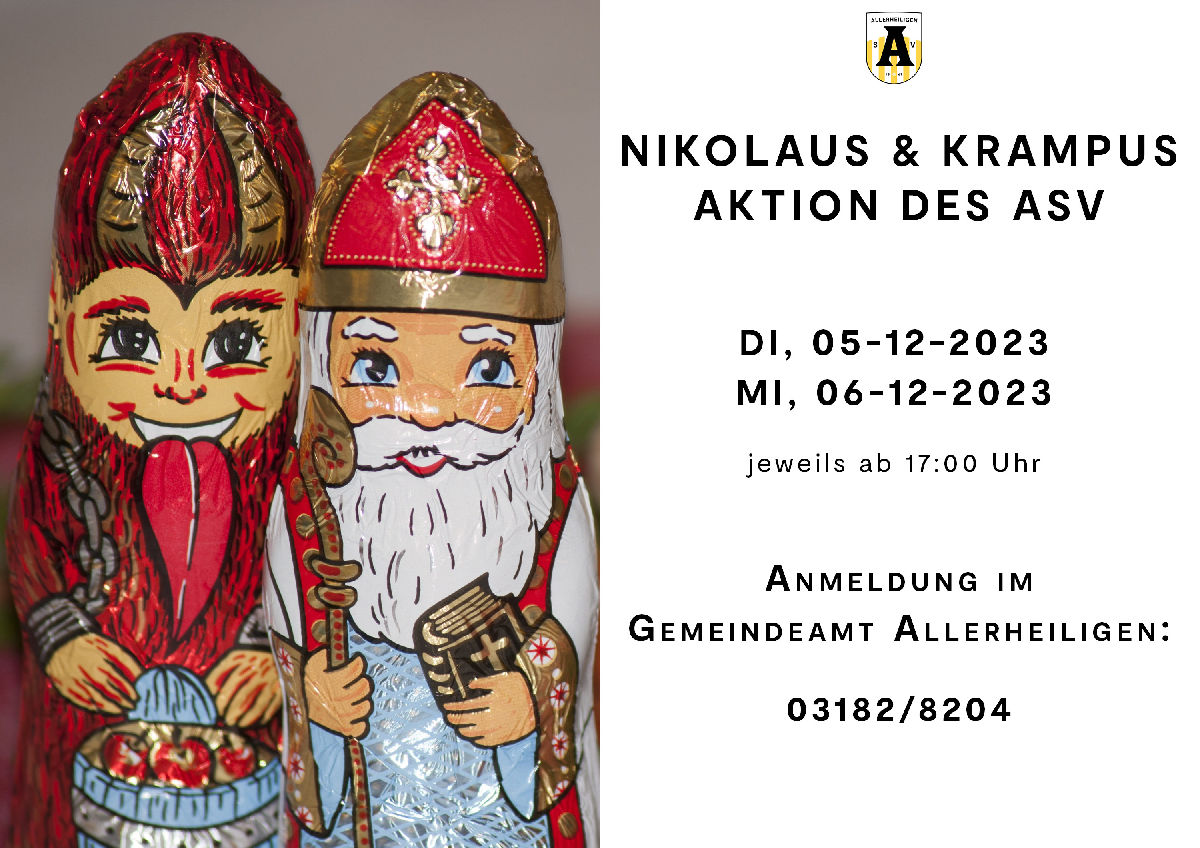 Traditionelle Nikolaus & Krampus Aktion