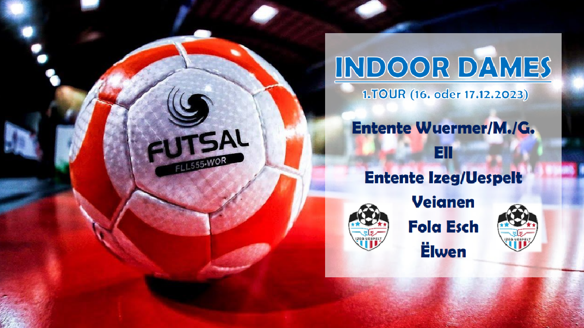 INDOOR DAMES - 1.TOUR INDOOR DAMES - 1.TOUR