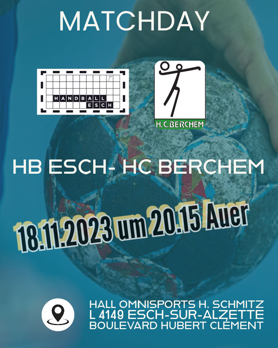 Matchday 18.11.2023
