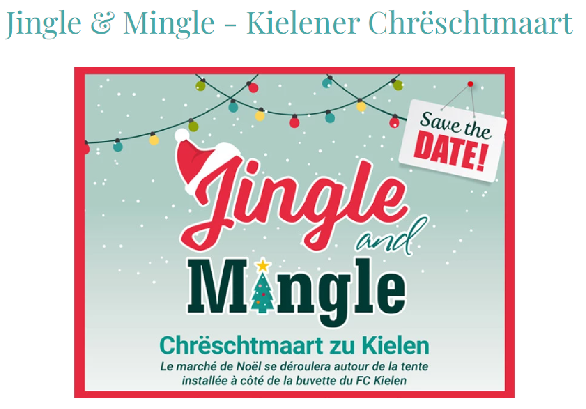 Kielener Chrëschtmaart / 24. bis den 26.11.2023