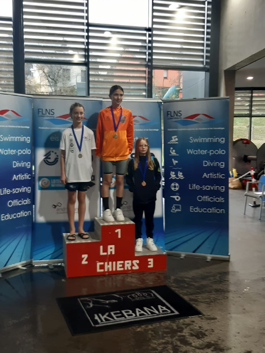 CHAMPIONNATS NATIONAUX ET CRITERIUM DES JEUNES D'HIVER 2023 Short Course (25m) Oberkorn (LUX)