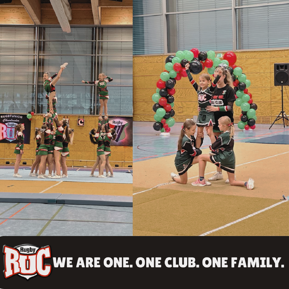 Begeisternde Generalprobe: Unsere Cheerleader-Teams bereiten sich auf die Landesmeisterschaft vor!