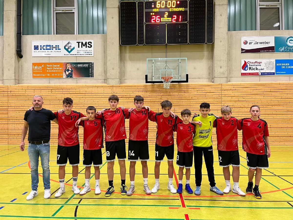 Eis U17 Bouwen stinn an der 1/2 Finall vun der Coupe!
