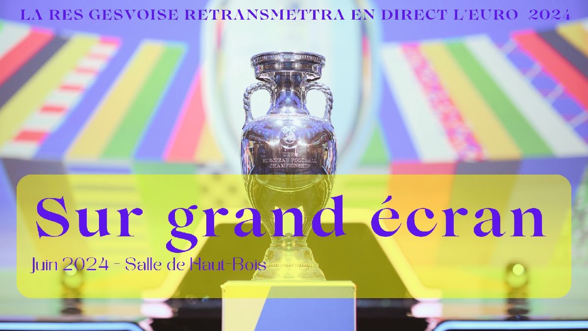 EURO 2024 sur écran géant 