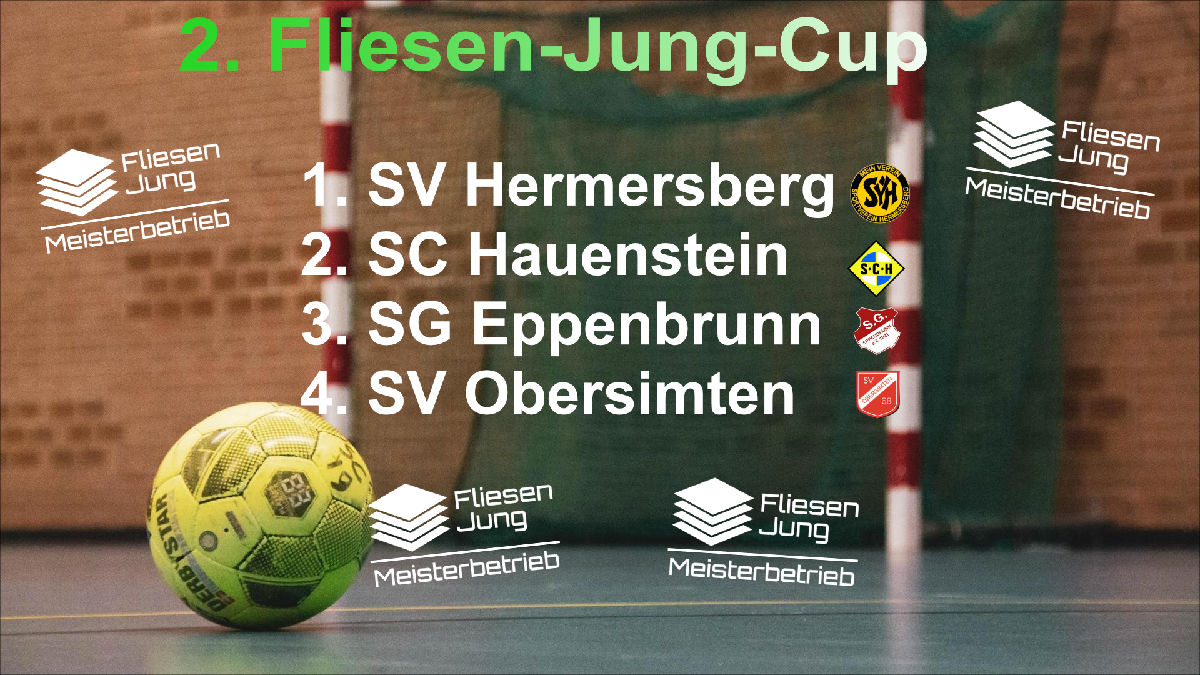 Hallenturnier: 2. Fliesen-Jung-Cup