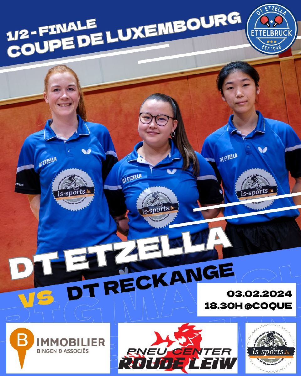 1/2 Finale Coupe de Luxembourg Dames