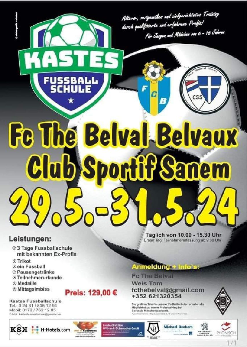Kastes Fussballschule - 29/05/2024