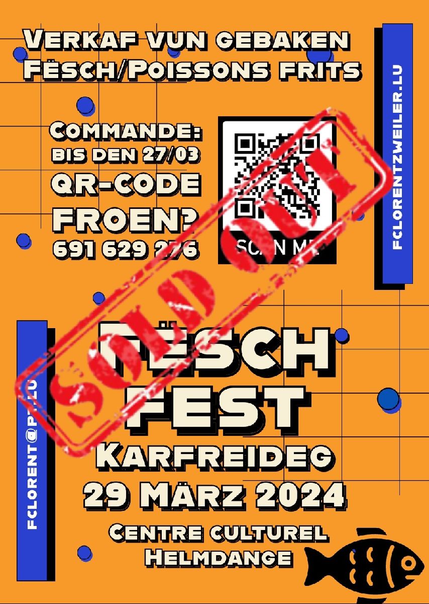 Fësch-Fest --- Sold Out
