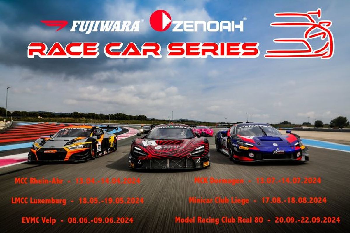 Ausschreibung 2. Lauf Race Car Series : Luxemburg 18.-19.05.2024