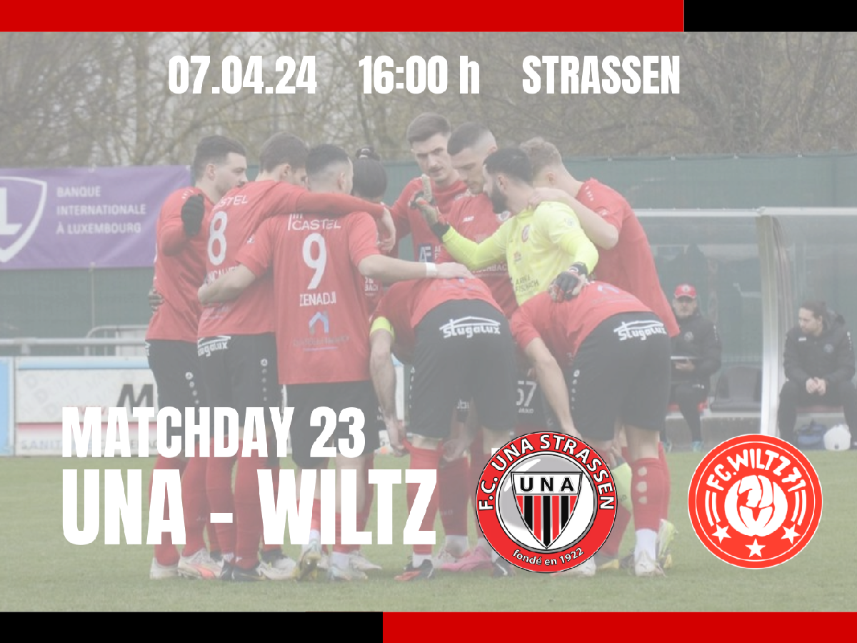 FC UNA Strassen - FC Wiltz 71