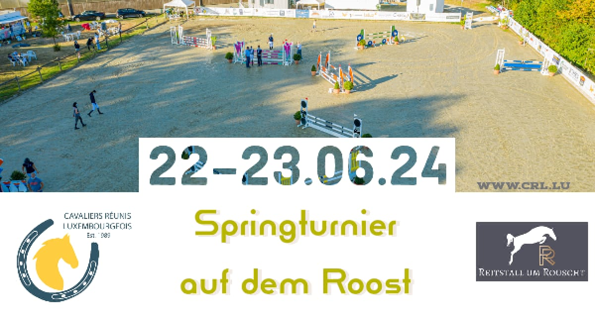 Ausschreibung Springturnier - Roost - Juni 2024